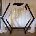 Double Hexagon Wedding Backdrop East Idaho Wedding & Party Rentals