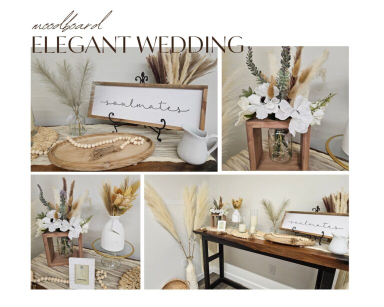 Elegant Wedding Collage